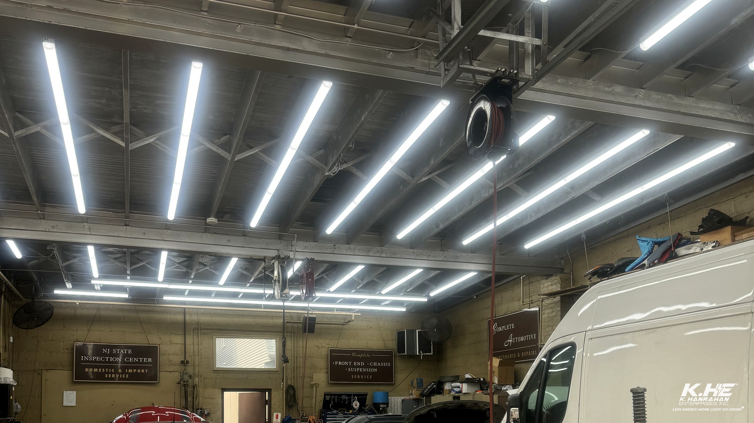 Commercial warehouse LED upgrade